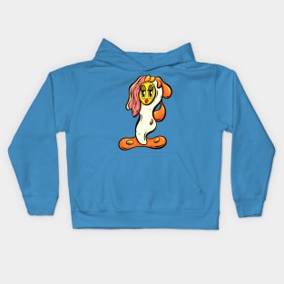 Sexy Egg Bacon and Beans Fried Breakfast Cartoon Character Kids Hoodie